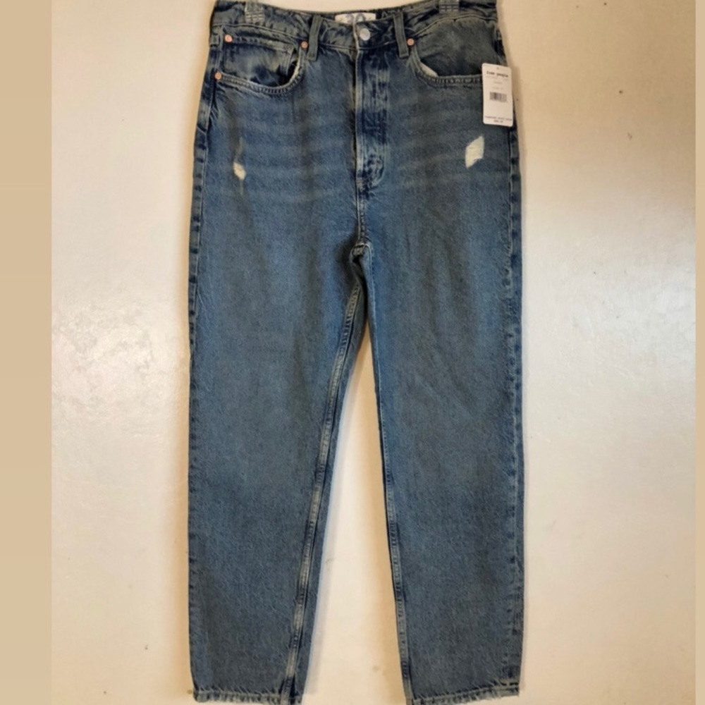Free people denim jeans (mom jeans)